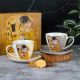 Set of two tea cups "The Kiss" 250ml