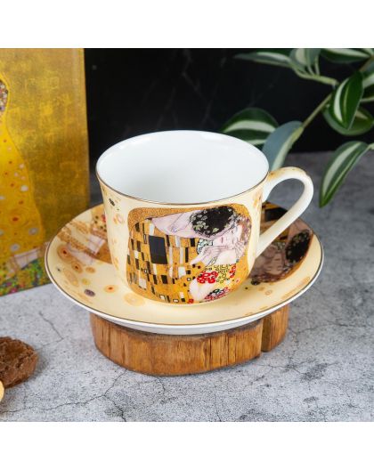 Gift cup for tea "The Kiss" 500ml