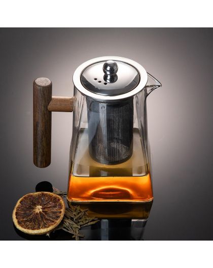Glass teapot, 950 ml