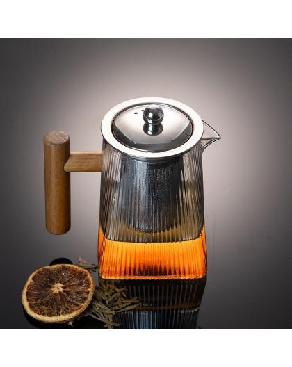 Glass teapot, 750 ml
