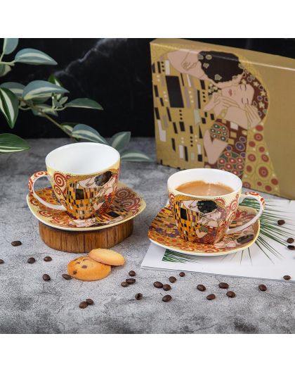 Set of two cups "The Kiss" 240 ml