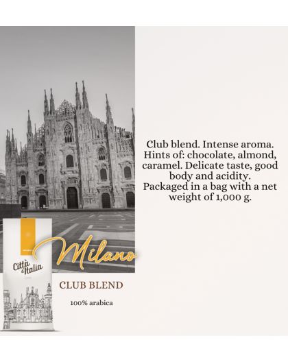 Citta d'Italia, coffee beans, Milano