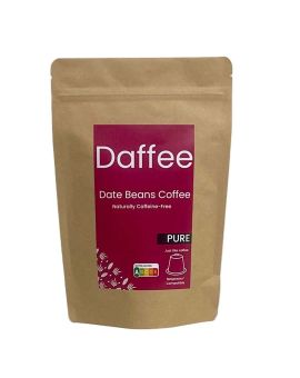 Daffee - Pure Date Seed Coffee, 10 Compostable Capsules