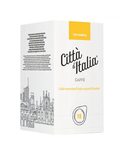 Citta d'Italis Coffee 18 PODS E.S.E 100% Arabica