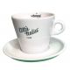 6 Latte white cups Citta d'Italia