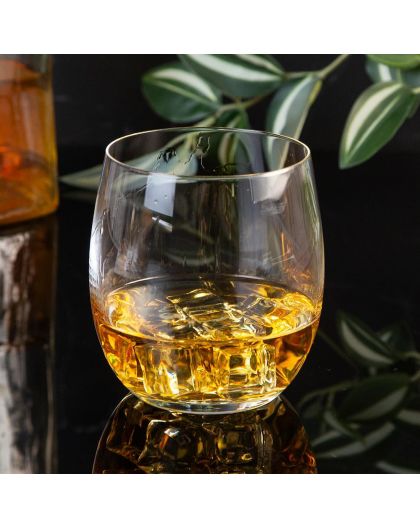 6 Bohemia Crystal glasses for whisky "Mergus"