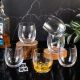 6 Bohemia Crystal glasses for whisky "Mergus"