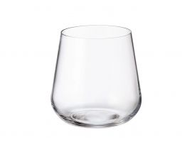 6 Bohemia Crystal glasses for whisky "Ardea"