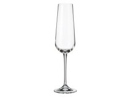 6 Bohemia crystal champagne / sparkling glasses "Ardea"