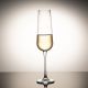 6 Bohemia crystal champagne / sparkling glasses "Ardea"