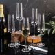6 Bohemia crystal champagne / sparkling glasses "Ardea"