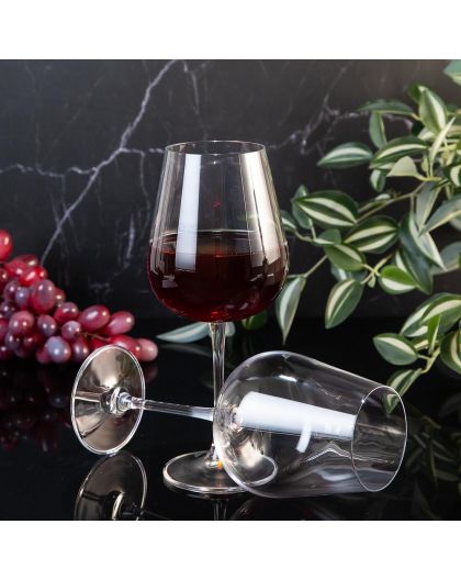 6 bohemia crystal red wine glasses "Ardea" 540ml