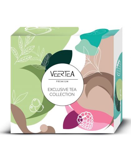 Подаръчен комплект чай - 200 пакетчета, Veertea Premium