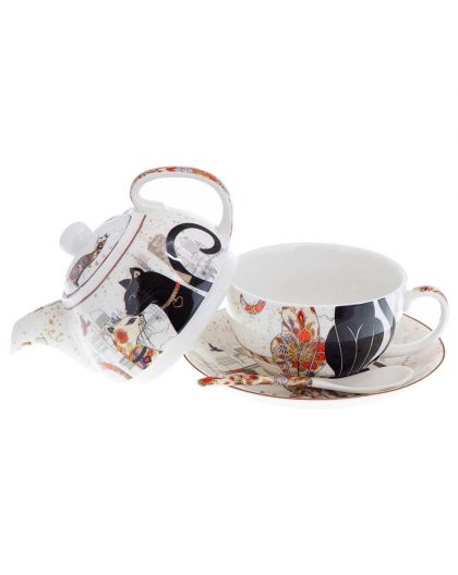 Tea set - single " The Kats" series