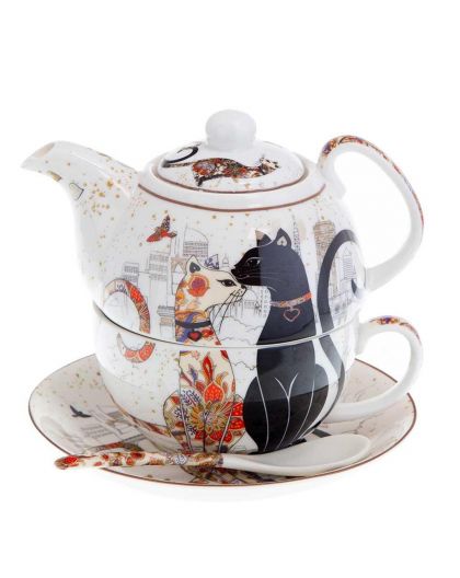 Tea set - single " The Cats" series