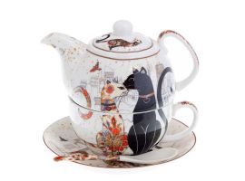 Tea set - single " The Cats" series