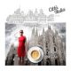 6 Lungo cups, Citta d'Itallia
