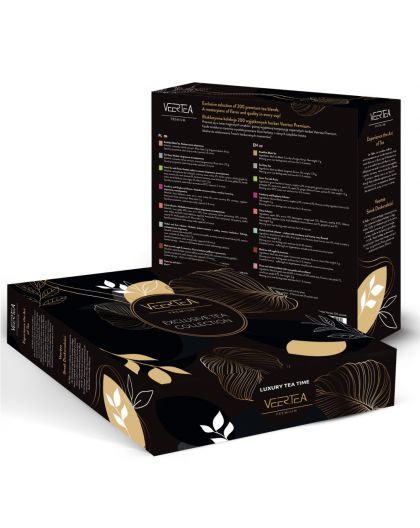 Tea Gift Set - 200 tea bags, Veertea Exclusive Collection