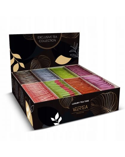 Tea Gift Set - 200 tea bags, Veertea Exclusive Collection