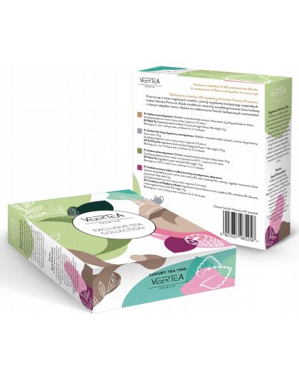 Tea Gift Set - 40 tea bags, Veertea Premium