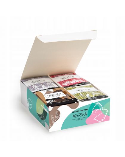 Tea Gift Set - 40 tea bags, Veertea Premium