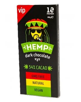 VIP Dark chocolate with hemp protein