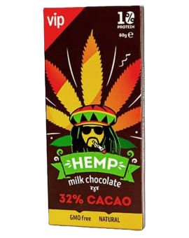 VIP Milk chocolate with hemp protein