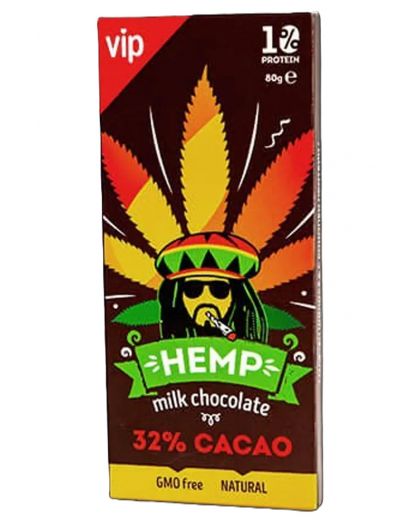 VIP Milk chocolate with hemp protein