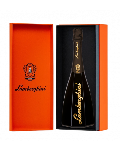 Lamborghini sparkling wine Prosecco Extra Brut D.O.C.G. Octagonal