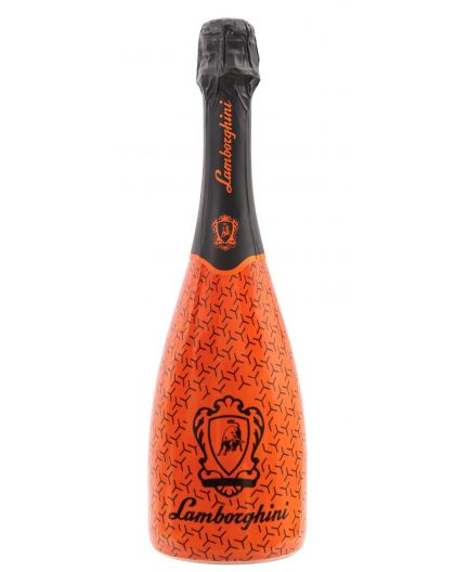 Lamborghini sparkling wine Demi Sec ORANGE