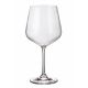 6 bohemia crystal red wine glasses " TYTO " 540ml