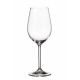 6 bohemia crystal white wine glasses "Colibri" 350ml