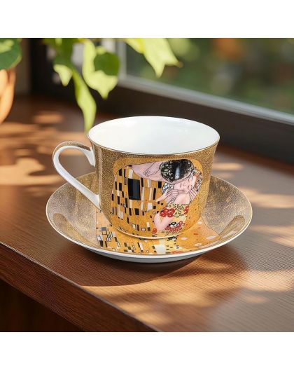 Gift cup for tea "The Kiss" 470ml