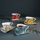 Set of 4 cups with saucers 90ml