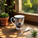 Cup for tea "Cats, Gustav Klimt" 280 ml