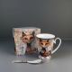 Cup for tea "Cats, Gustav Klimt" 280 ml