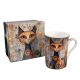 Mug for tea "Cats, Gustav Klimt" 300 ml