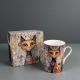Mug for tea "Cats, Gustav Klimt" 300 ml