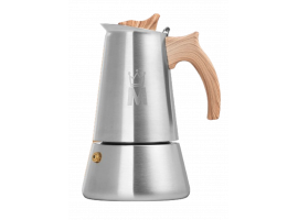 Madamin, Moka Pot, 4 чаши, Кафява дръжка