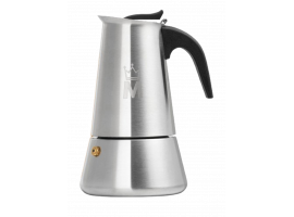Madamin, Moka Pot, 6 Cups, Black Handle