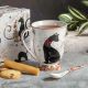 Gift Cup for tea with spoon " The Cats",  280 ml