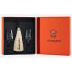 Lamborghini Sparkling wine gift box with 2 crystal glasses