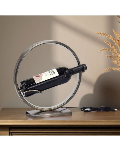 Wine rack with LED light - 1 bottle