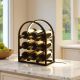 Wine rack with LED light - 9 bottles