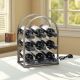 Wine rack with LED light - 9 bottles