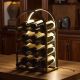 Wine rack with LED light - 12 bottles