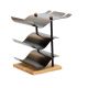 Wine and glass rack - 3 bottles
