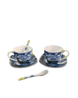 Set of two cups "The Starry Night" 250 ml
