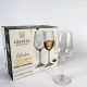 BOHEMIA COLIBRI OPTIC 4, White wine glasses, 350ml, 6pcs