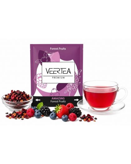 VEERTEA Forest Fruits, 100 tea bags
